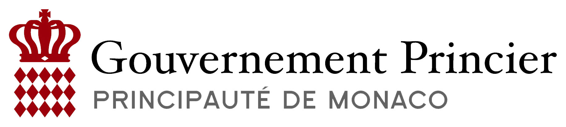 Logo Gouvernement Princier (Fond blanc)